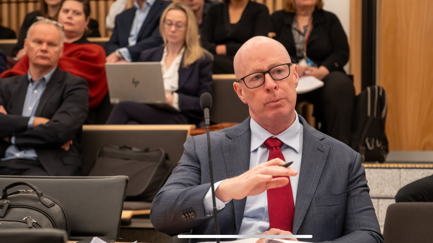 Photo of Mock Court in progress